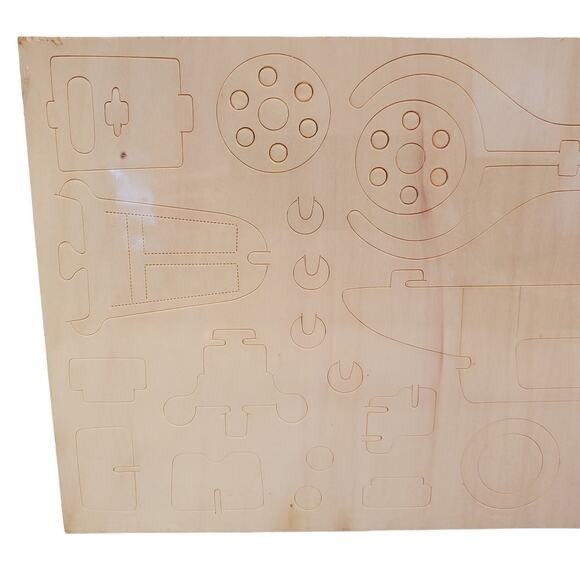 Woodcraft Construction Vintage Car Kit Auburn 851 Speedster SC P018 Model Car Ki - Picture 7 of 10